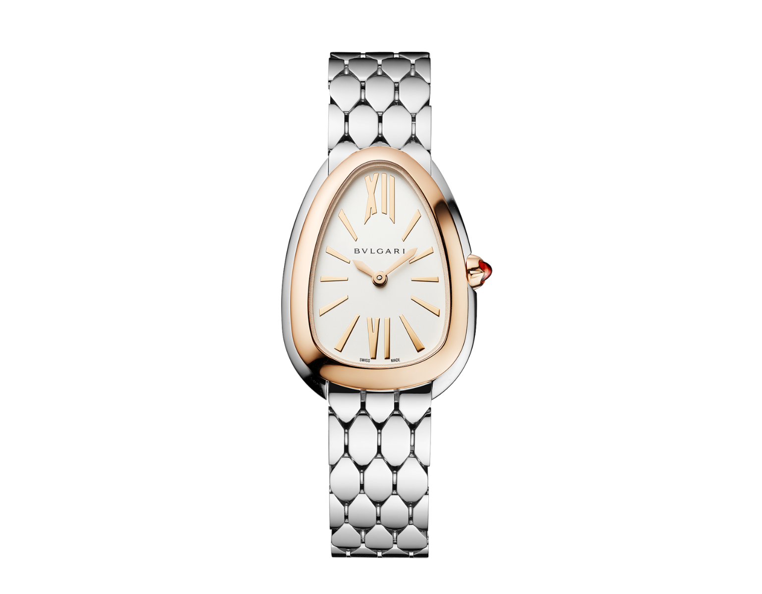 Bvlgari Serpenti Seduttori 33mm / Steel & Rose Gold