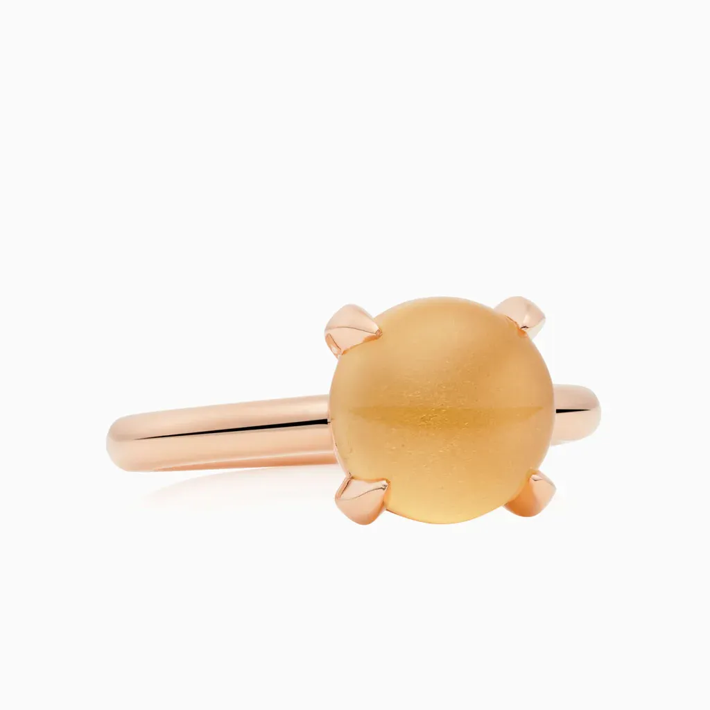 Bron Catch Ring / Citrine