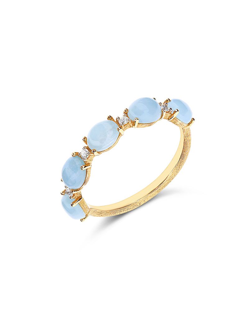Nanis Dancing Azure Ring / Aquamarine