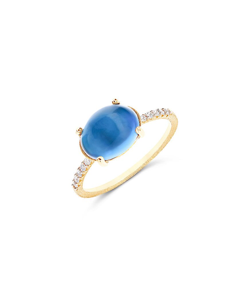 Nanis Dancing Azure Ring / London Blue Topaz