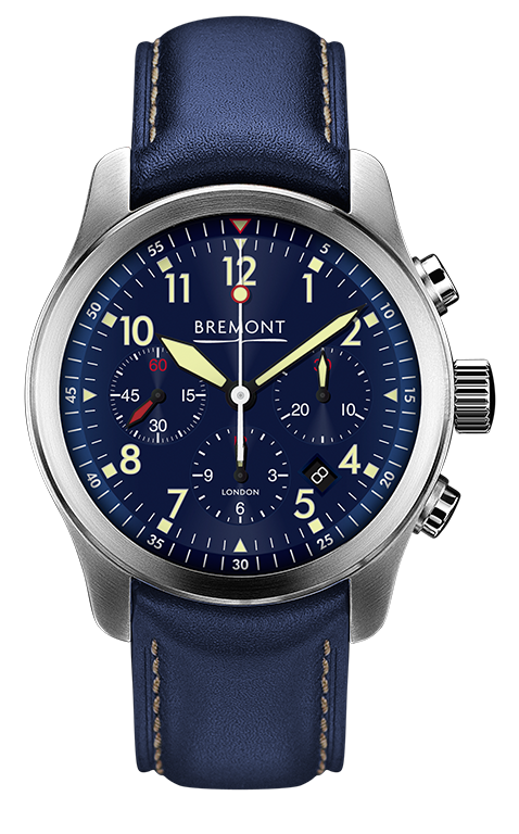 Bremont ALT1-P2 Blue / Leather
