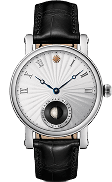Christiaan van der Klaauw Real Moon Joure Platinum / Silver