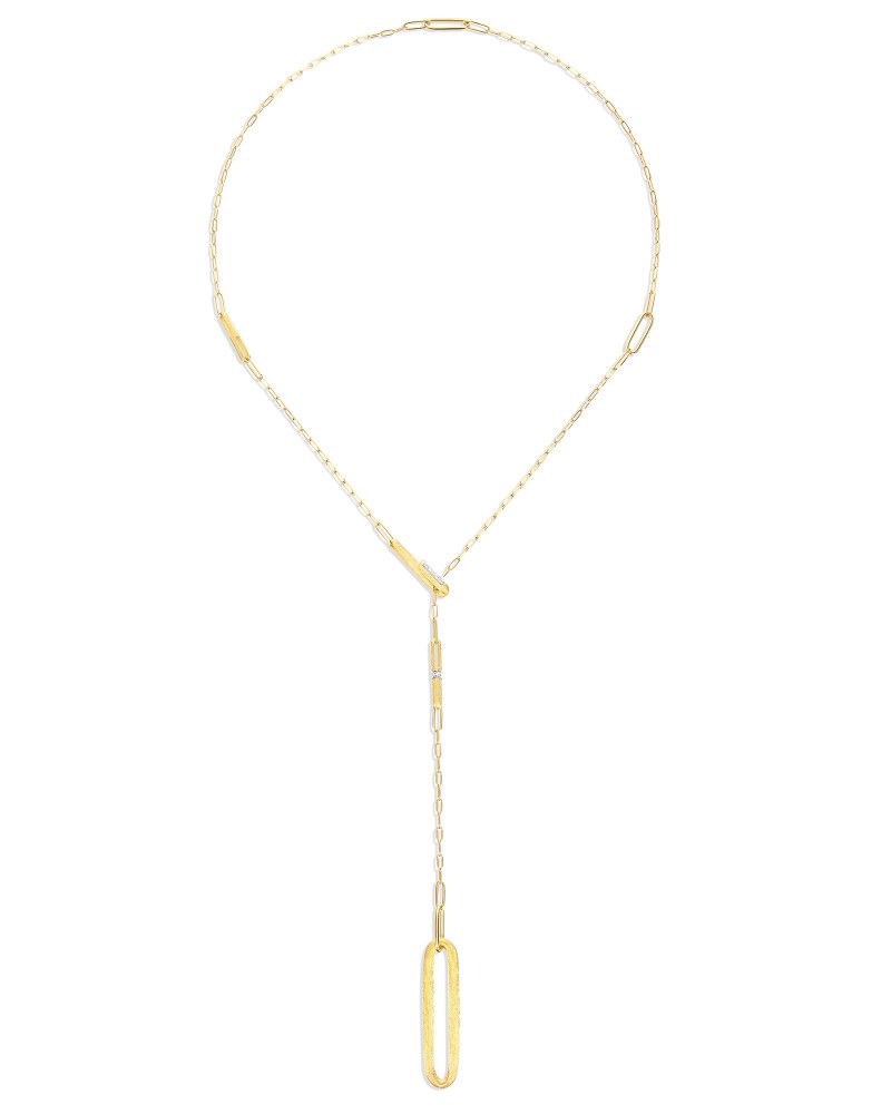 Nanis Libera Lariat Necklace / Yellow Gold