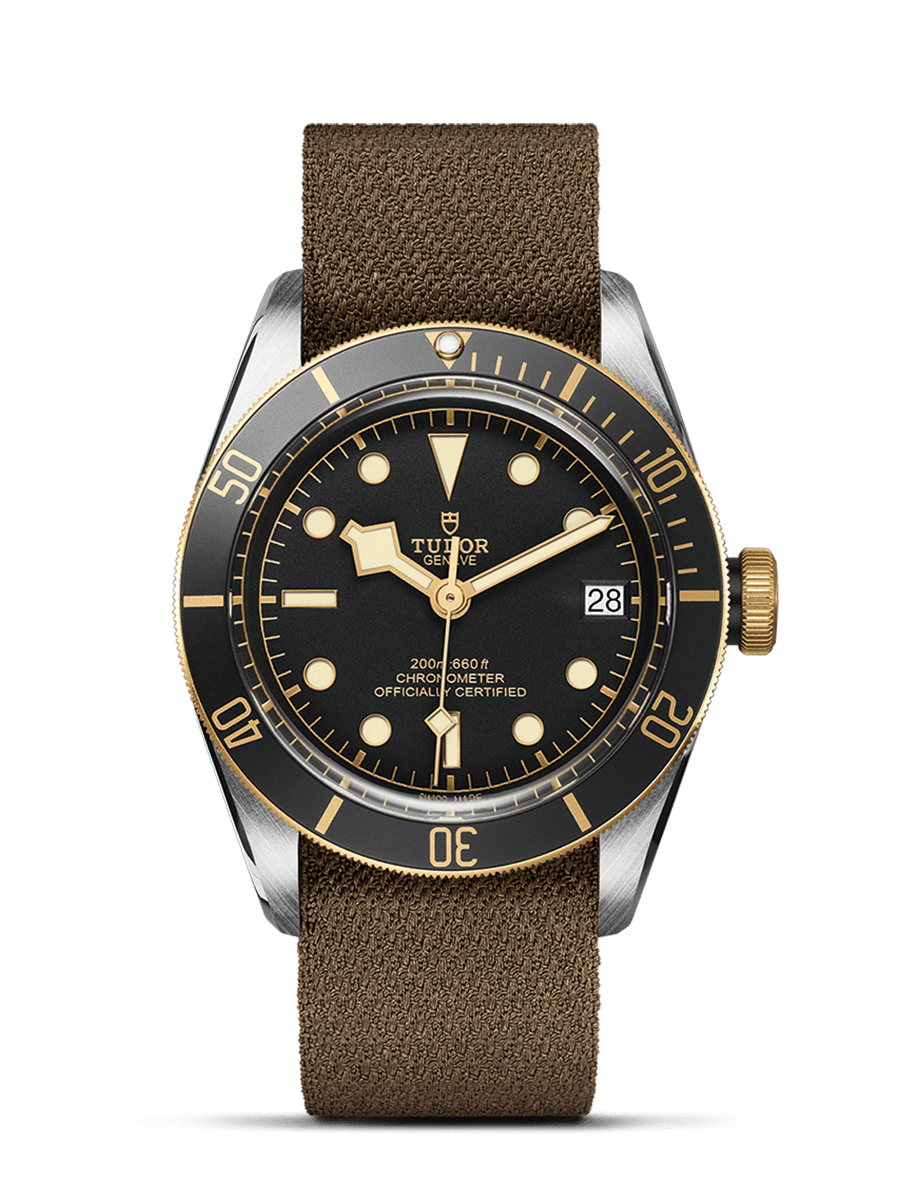 Tudor Black Bay S&G Black / Fabric