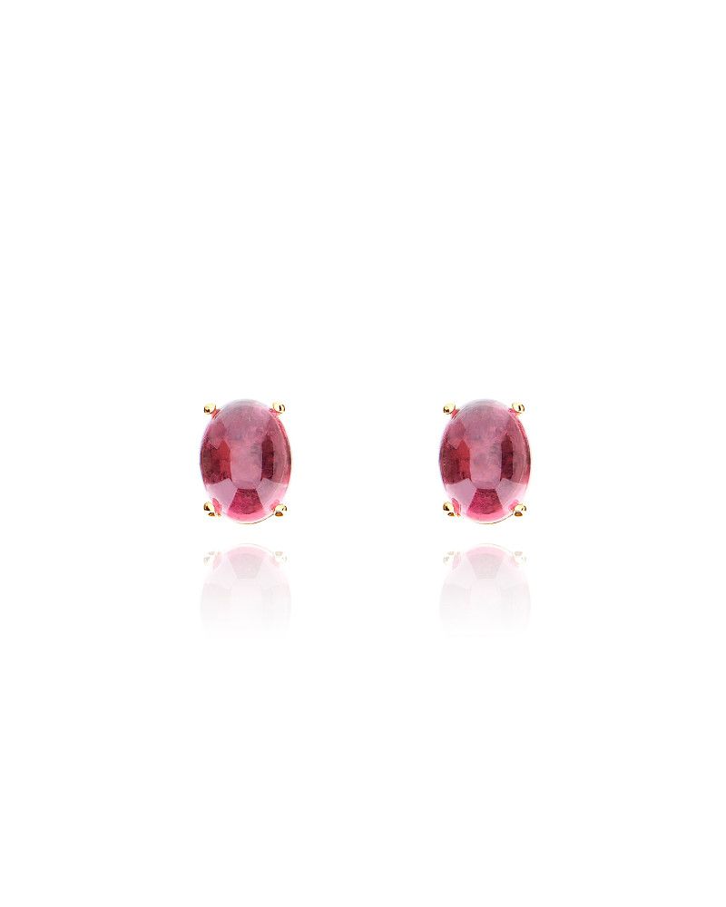 Nanis Dancing Tourmalines Earstuds / Yellow Gold