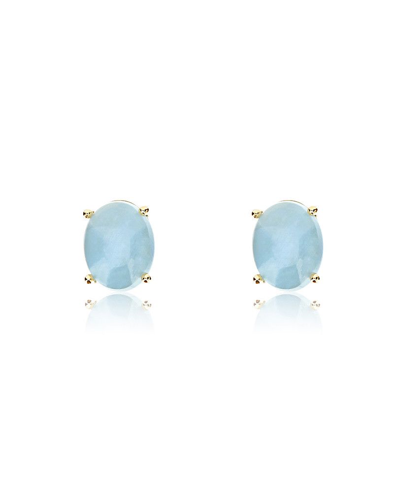 Nanis Dancing Azure Earrings / Aquamarine