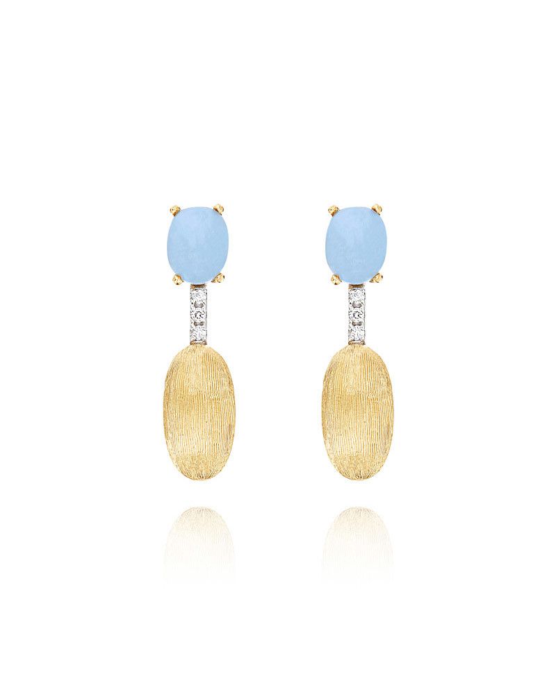 Nanis Dancing Azure Earrings / Aquamarine