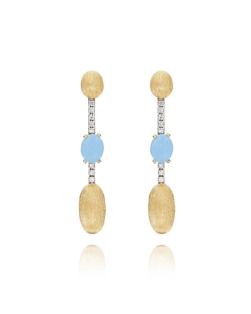 Nanis Dancing Azure Earrings / Aquamarine