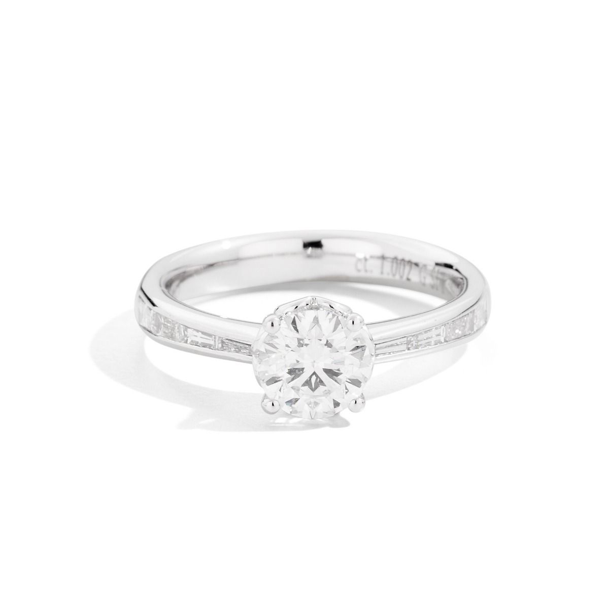 Recarlo Anniversary Solitaire Ring